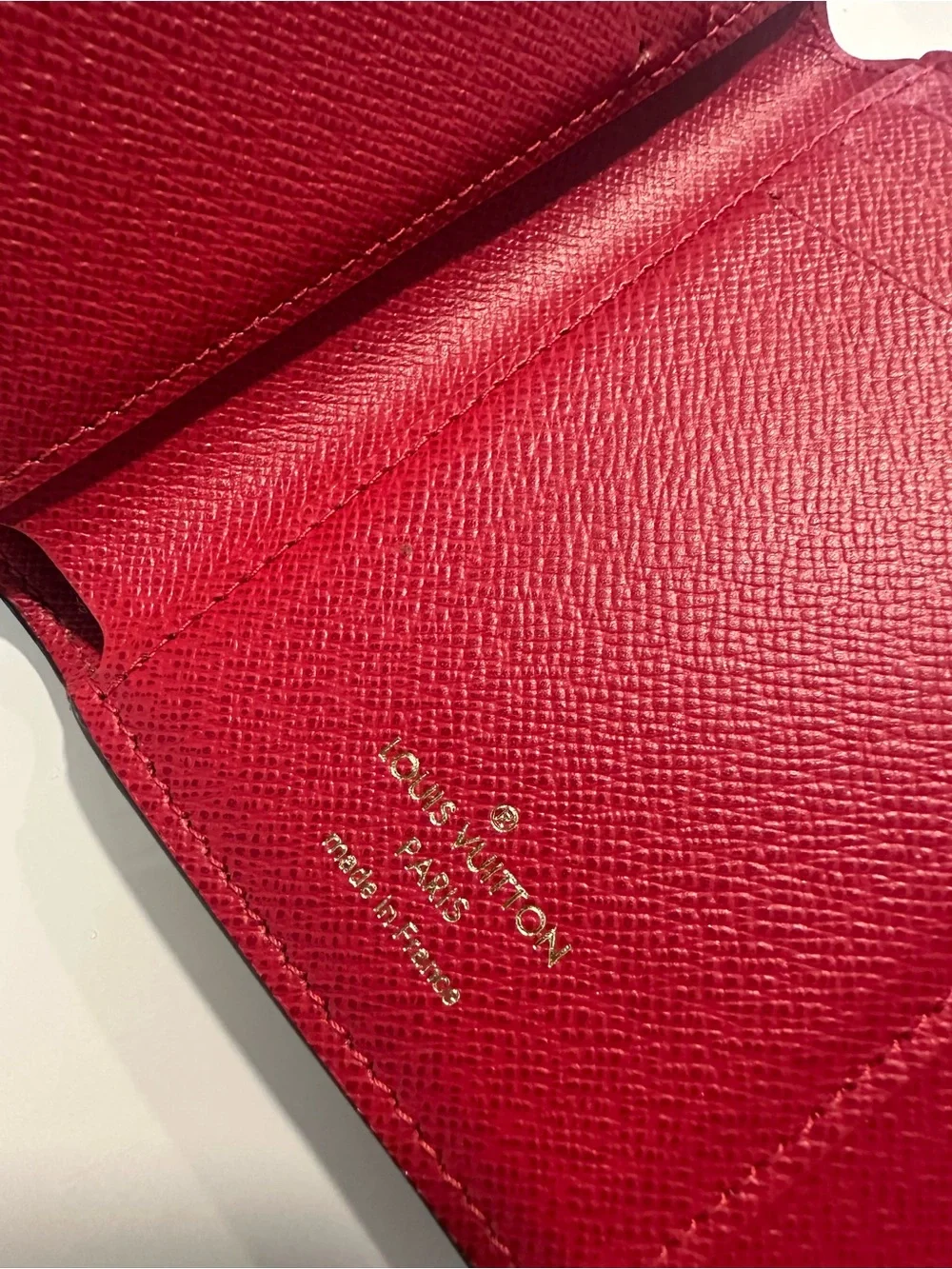 Louis Vuitton Victorine Wallet Damier Ebene Canvas